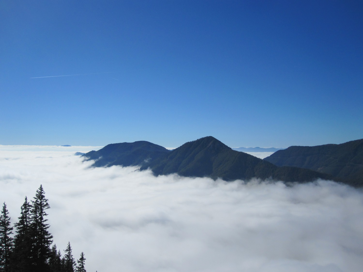 Wie aus dem Flugzeug