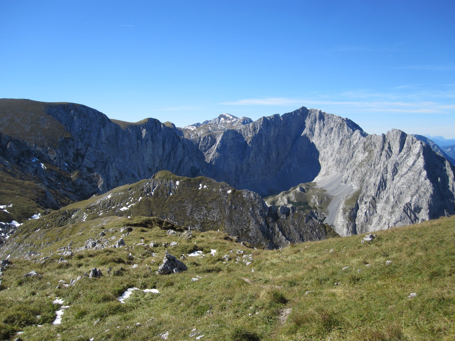 Blick auf Ringkarwand