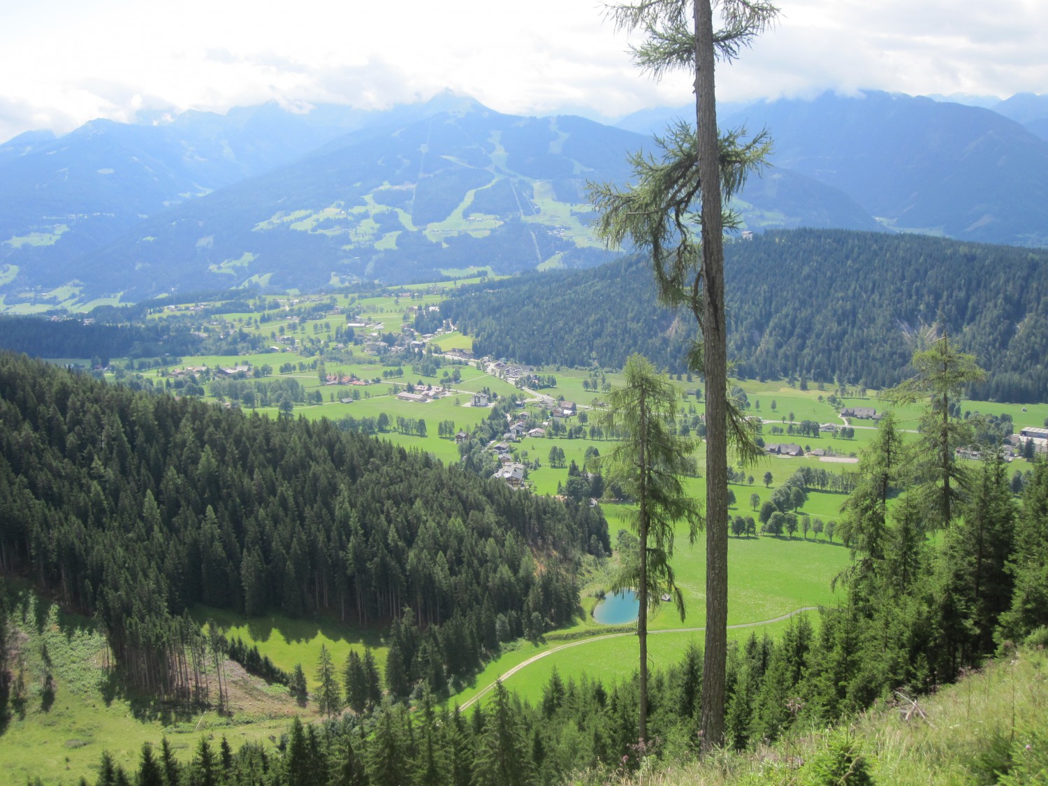 Blick auf die Ramsau