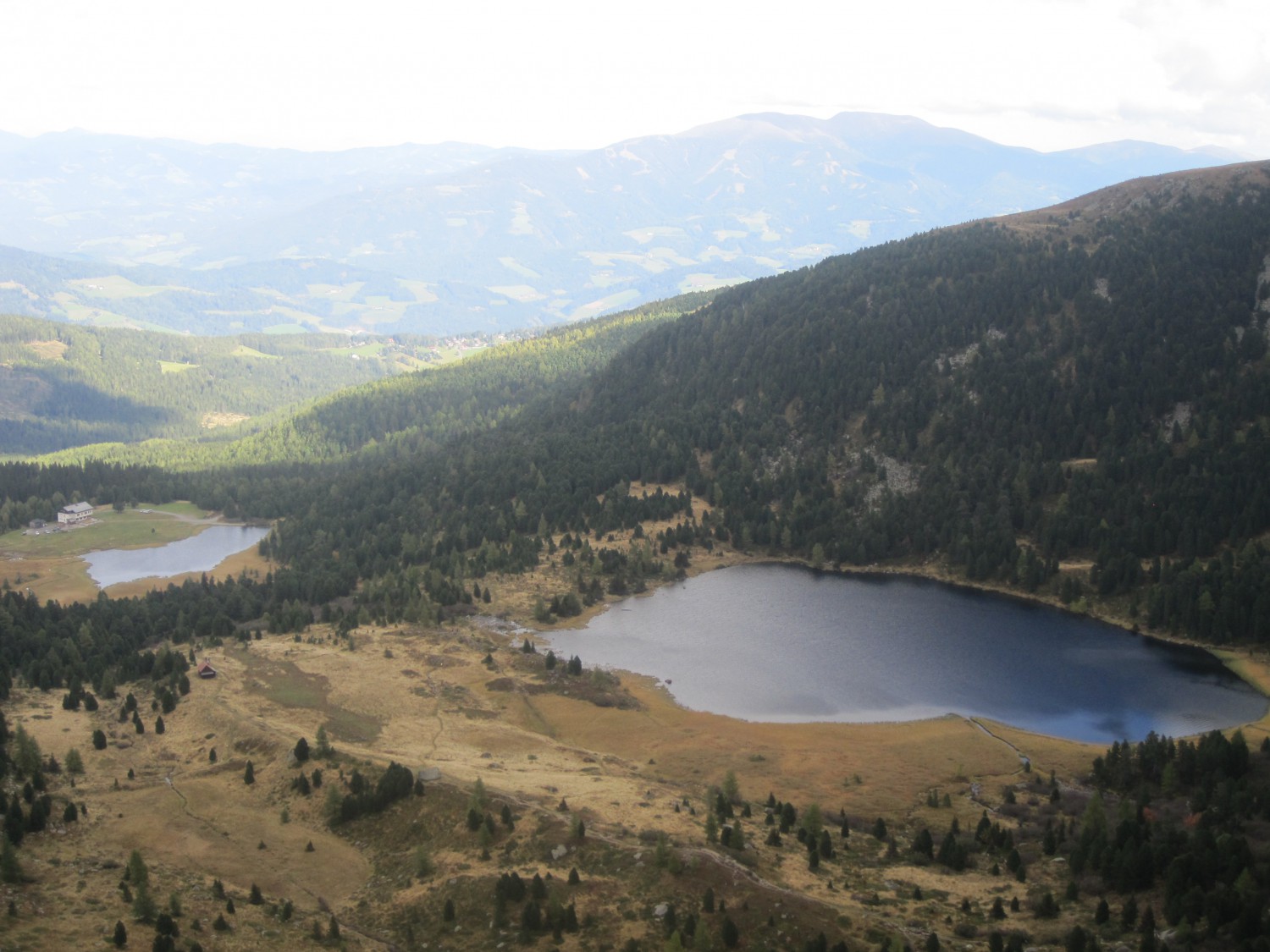 Kleiner und großer Winterleitensee