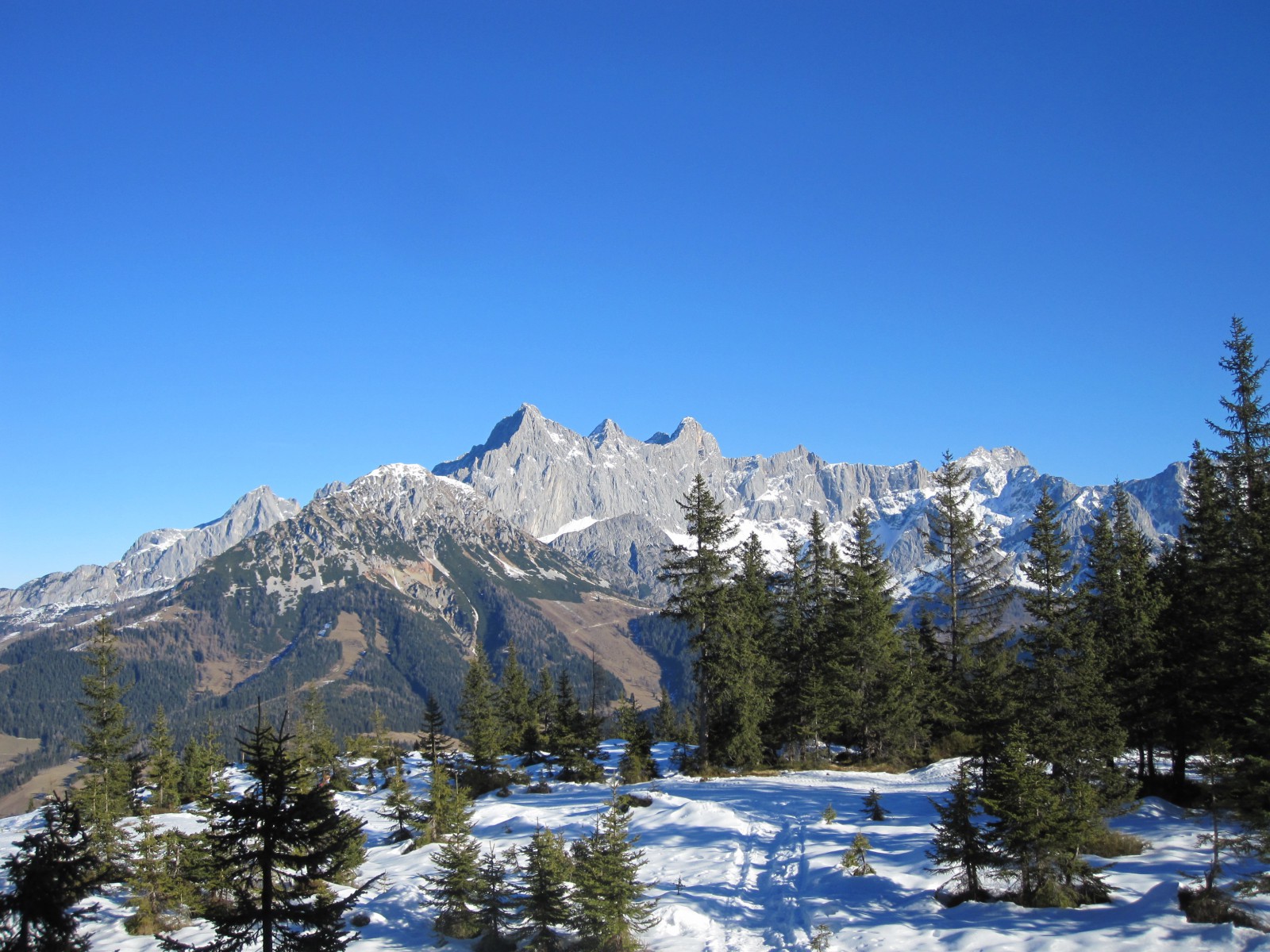 Dachsteinmassiv von der 'anderen' Seite