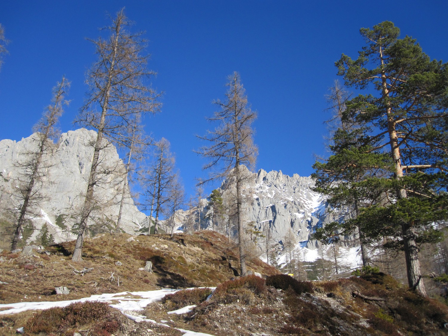 Ende Dezember am Fuße des Dachsteins