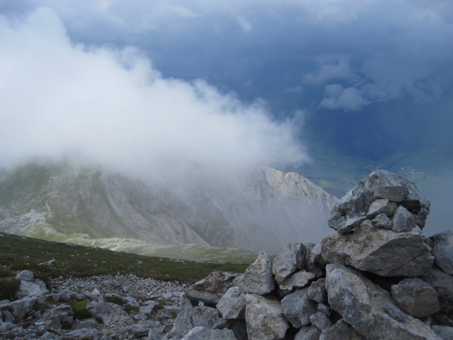 Tiefblicke vom Kaibling