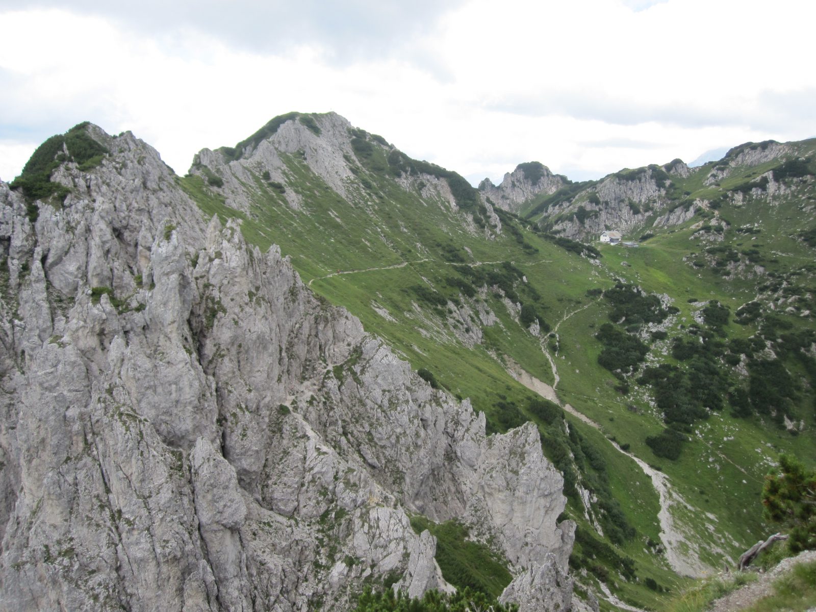 Blick zurück zum Jungfernsteig und Admonter Haus