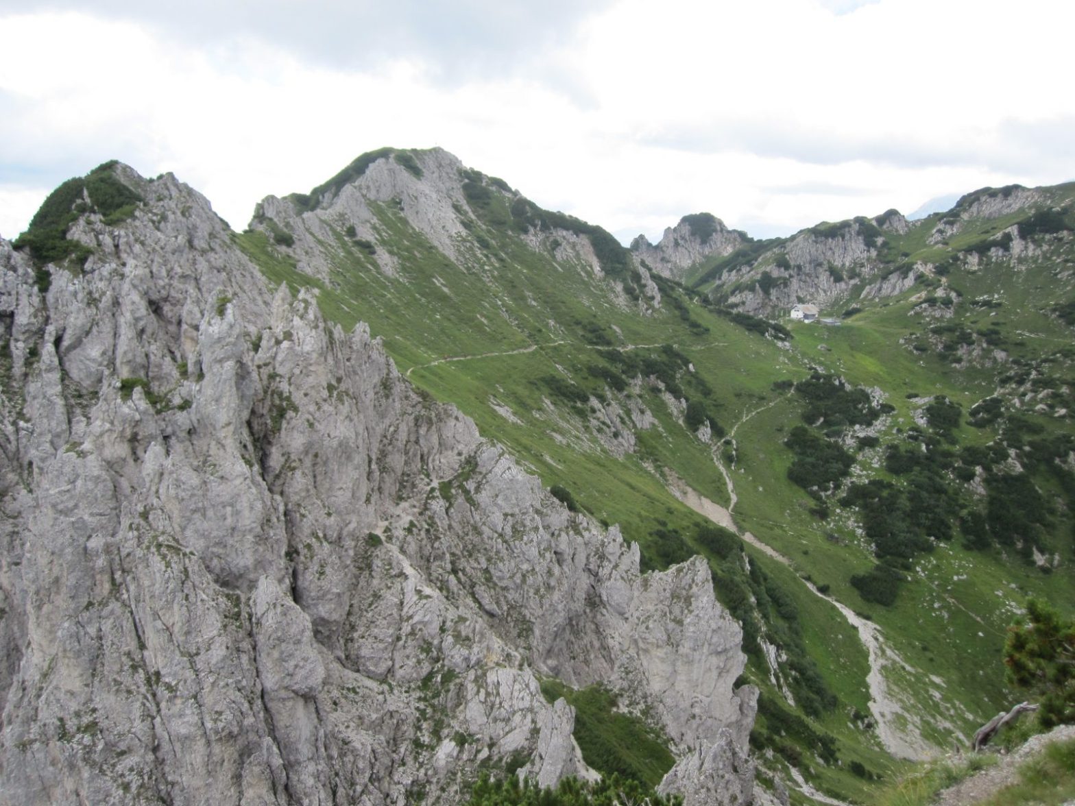 Blick zurück zum Jungfernsteig und Admonter Haus