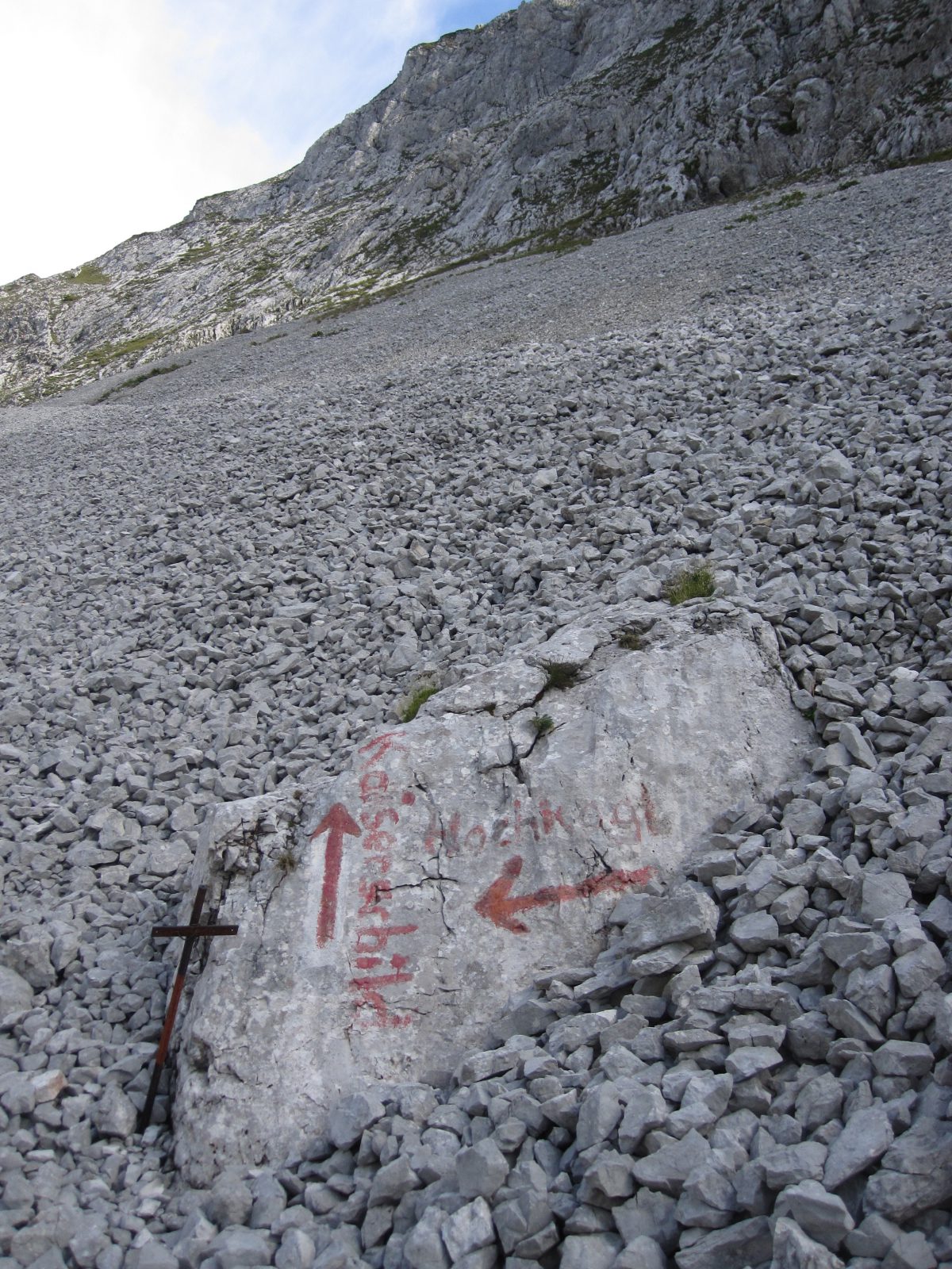 Abzweigung Kaiserschild - Hochkogel