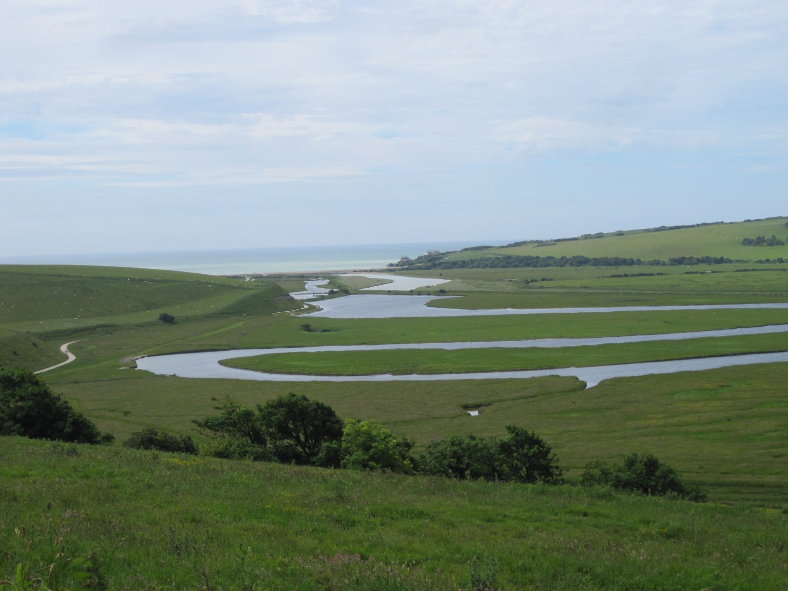 Flussmündung Cuckmere