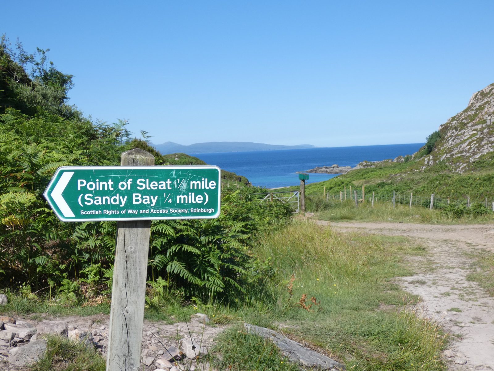 Abzweigung Port of Sleat