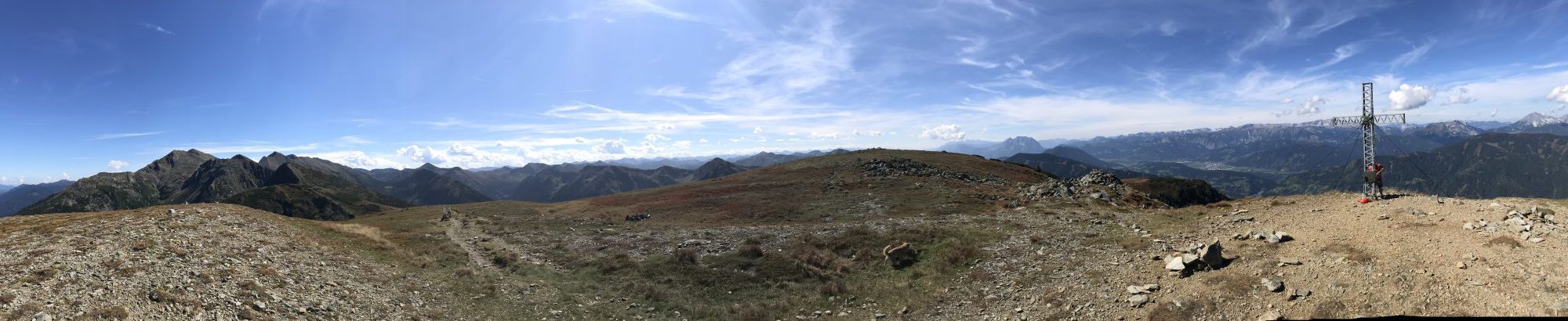 Gipfelpanorama Steinernes Manndl