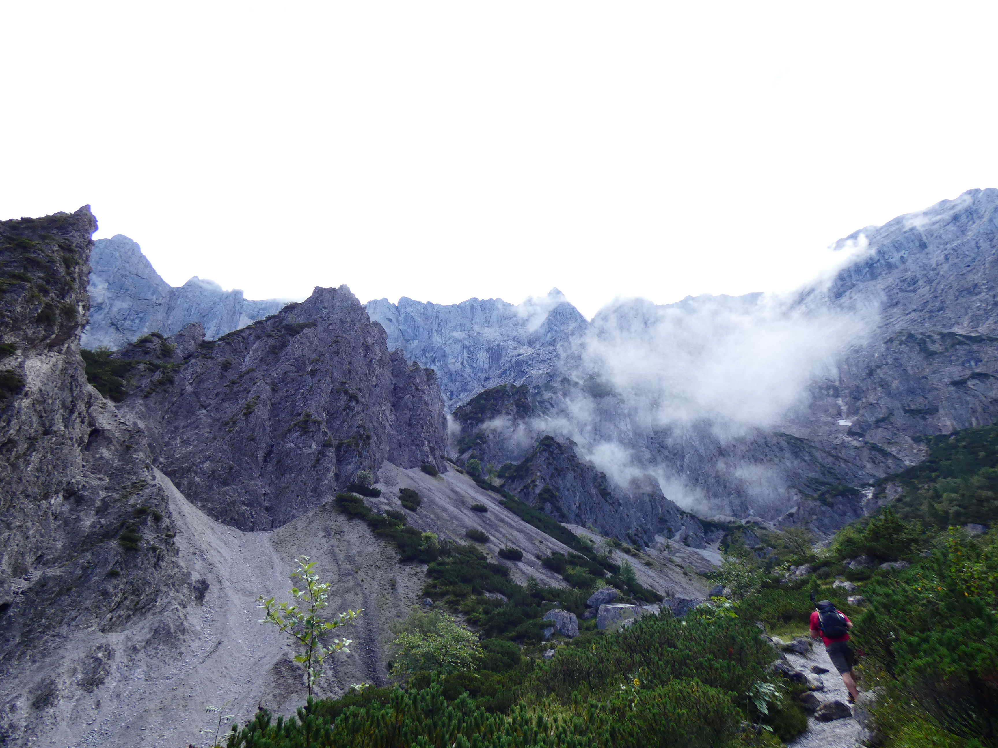 Hochtorgruppe im Nebel