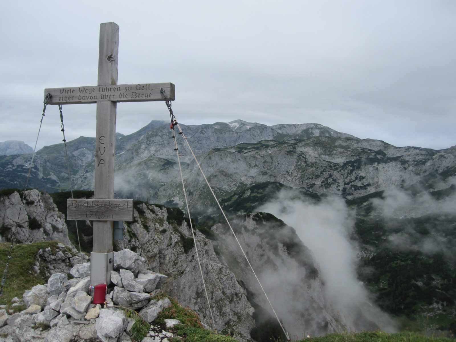 Gipfelkreuz Buchbergkogel