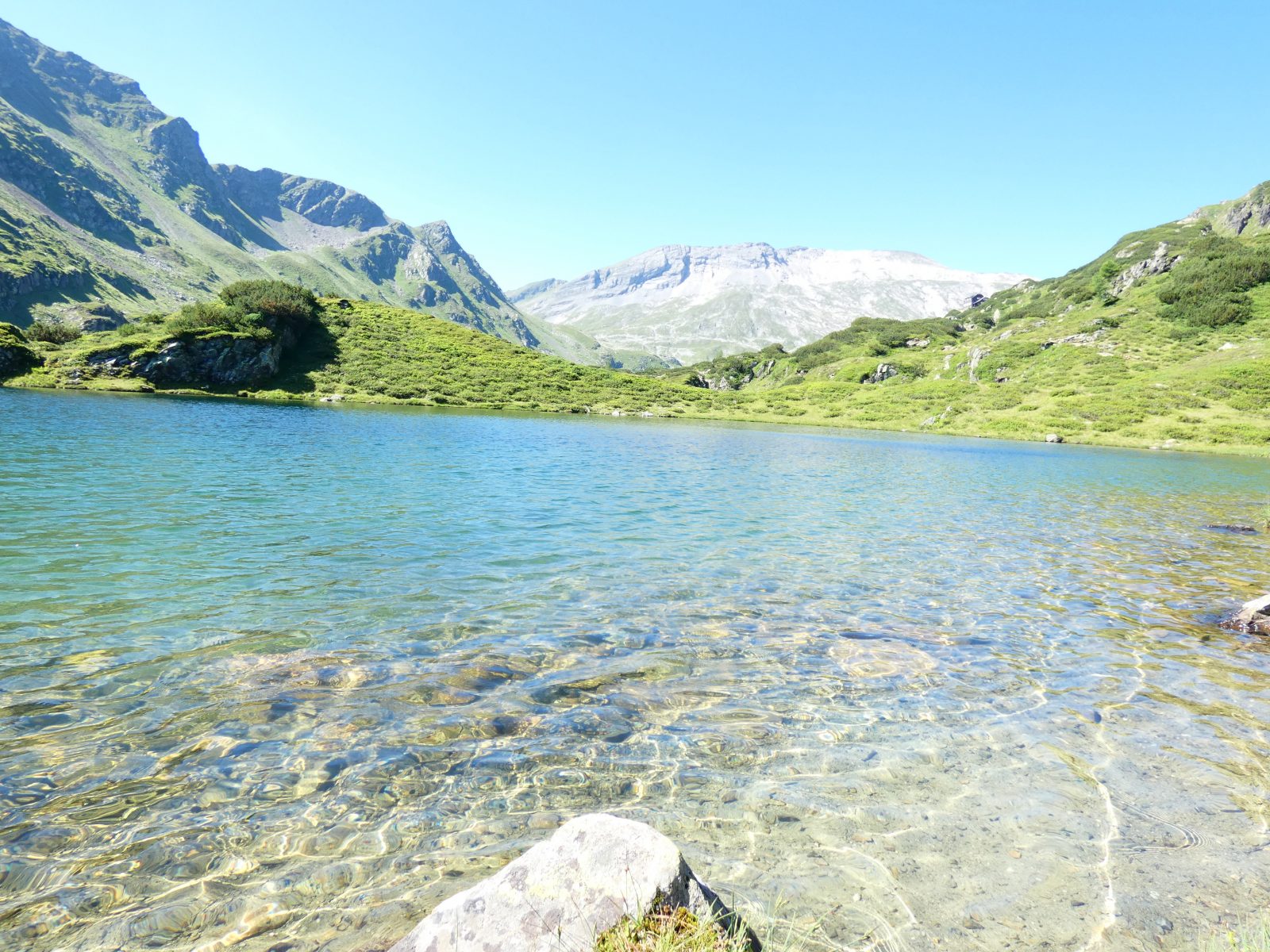 Wie an einem Badesee!