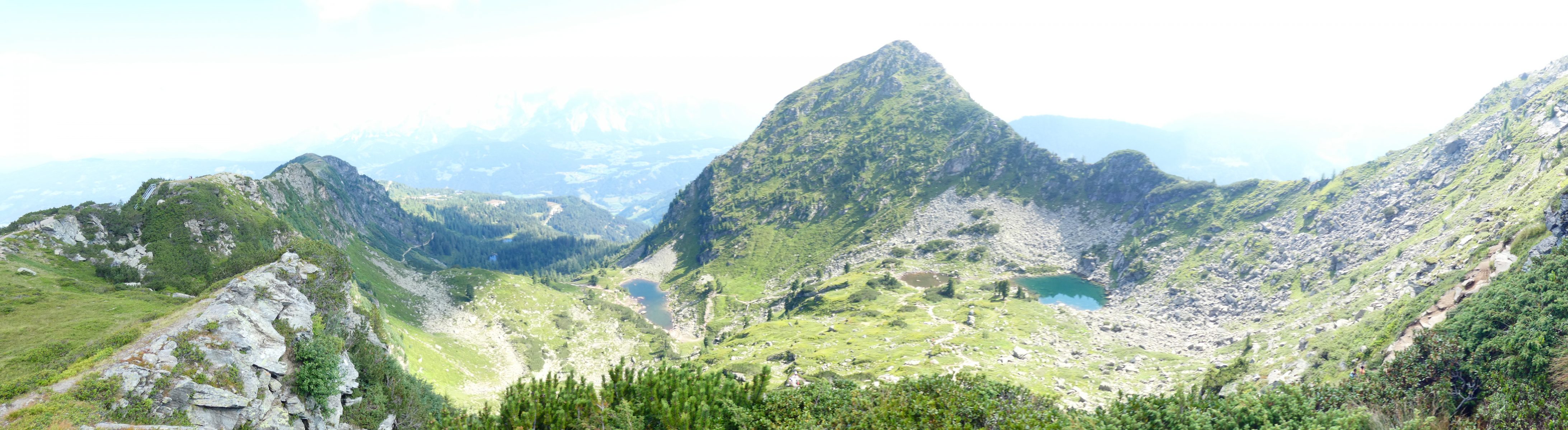 Panorama Spiegelsee - Schober - Obersee