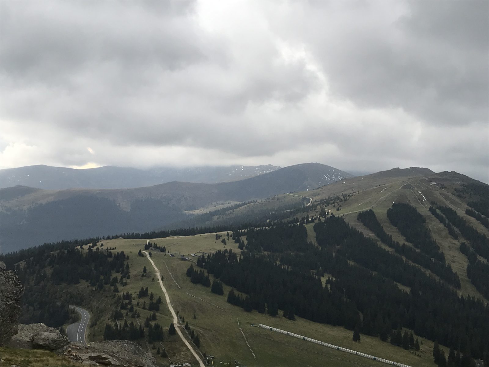 Blick zu Moschkogel und Großer Speikkogel